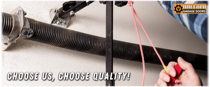 Broken Garage Door Spring Buffalo NY